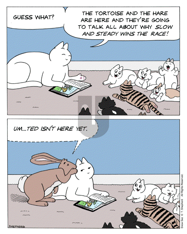 Snow Sez on Monday September 8, 2025 Comic Strip