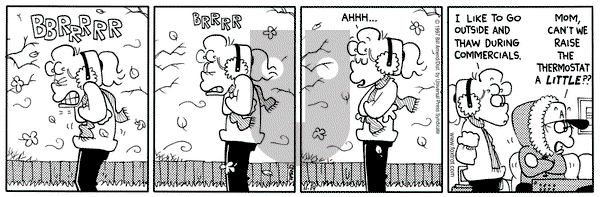 FoxTrot on Sunday December 21, 1997 Comic Strip