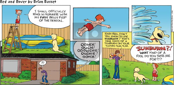 Red and Rover on Sunday June 22, 2014 Comic Strip