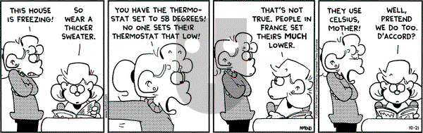 FoxTrot - Friday October 21, 2005 Comic Strip