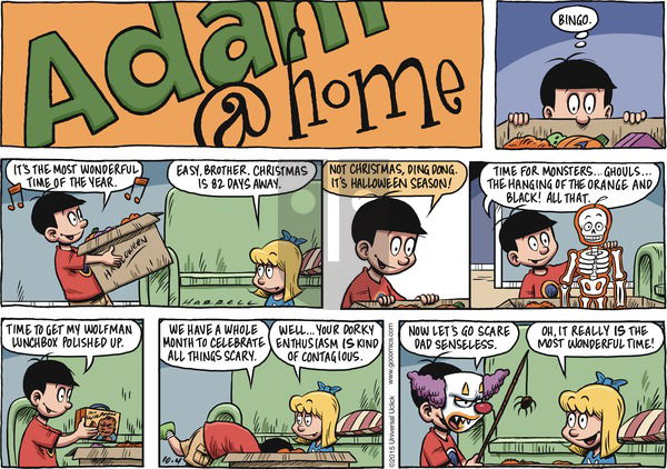 Adam@Home on Sunday October 4, 2015 Comic Strip