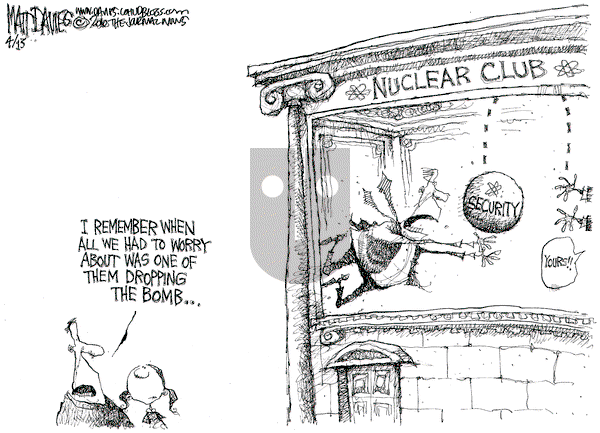 Matt Davies on Tuesday April 13, 2010 Comic Strip