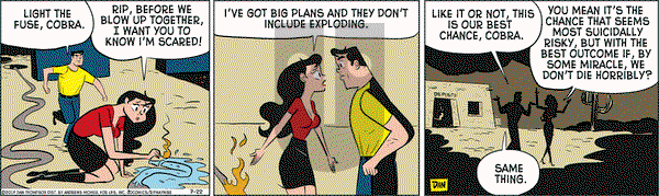 Rip Haywire on Saturday July 22, 2017 Comic Strip