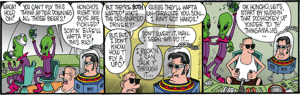 Monty on Saturday July 18, 2009 Comic Strip