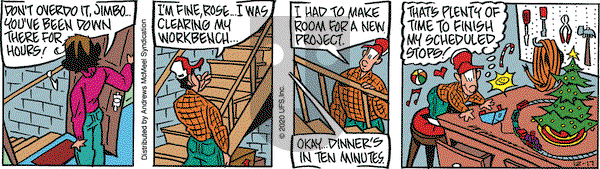 Rose is Rose on Thursday December 17, 2020 Comic Strip