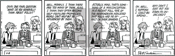 Doonesbury on Friday February 8, 1980 Comic Strip