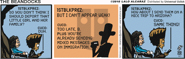 La Cucaracha on Tuesday June 1, 2010 Comic Strip