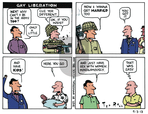 Ted Rall on Saturday July 13, 2013 Comic Strip
