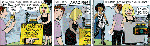 Luann - Monday July 25, 2022 Comic Strip