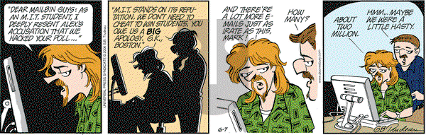 Doonesbury on Wednesday June 7, 2006 Comic Strip