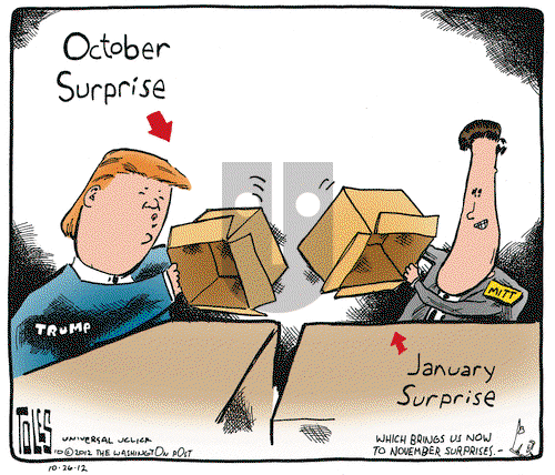 Tom Toles on Friday October 26, 2012 Comic Strip