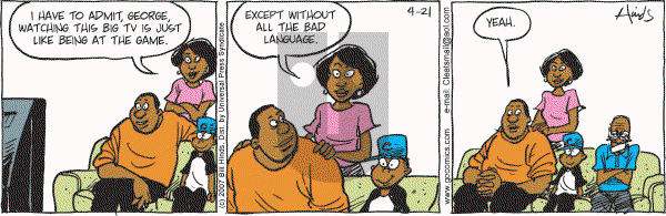Cleats - Saturday April 21, 2007 Comic Strip