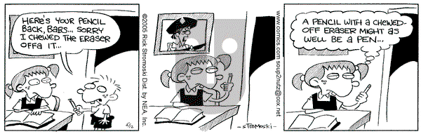 Soup to Nutz - Old on Thursday May 19, 2005 Comic Strip