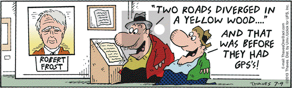 Frank and Ernest on Tuesday July 9, 2013 Comic Strip