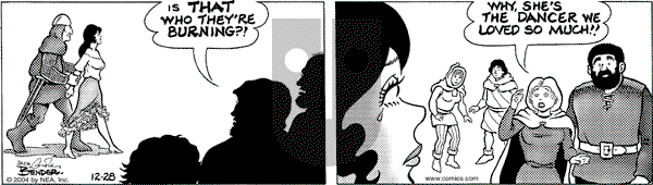Alley Oop on Tuesday December 28, 2004 Comic Strip