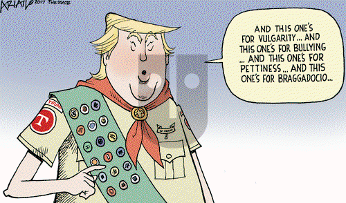 Robert Ariail on Thursday July 27, 2017 Comic Strip