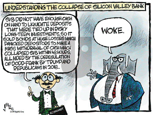 Clay Jones - Saturday March 25, 2023 Comic Strip