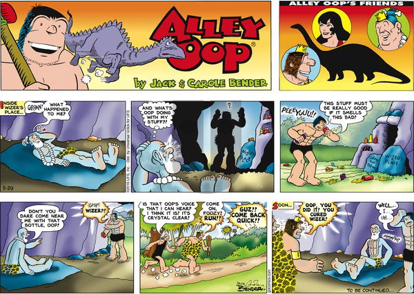 Alley Oop on Sunday May 29, 2016 Comic Strip