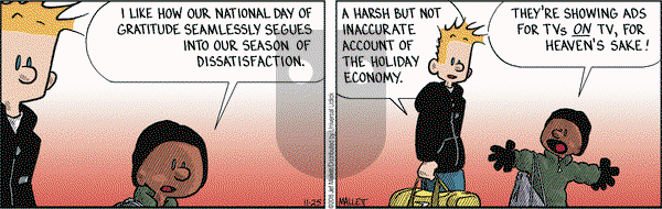 Frazz on Friday November 25, 2016 Comic Strip