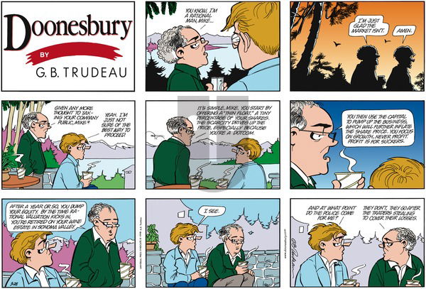 Doonesbury on Sunday March 28, 1999 Comic Strip