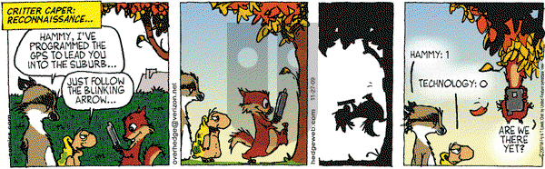 Over the Hedge on Friday November 27, 2009 Comic Strip