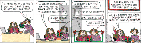 Cathy Classics - Thursday December 14, 2006 Comic Strip