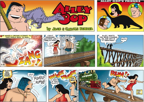 Alley Oop on Sunday May 31, 2015 Comic Strip