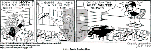 Nancy Classics on Friday July 21, 2017 Comic Strip