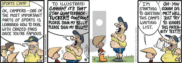 DeFlocked on Tuesday July 22, 2014 Comic Strip