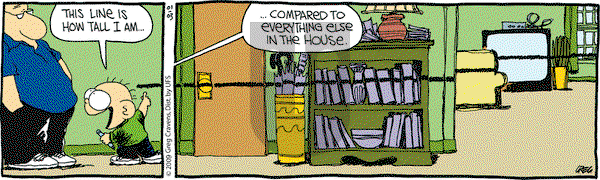 The Buckets on Saturday January 3, 2009 Comic Strip
