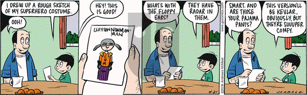 Adam@Home on Saturday April 21, 2018 Comic Strip