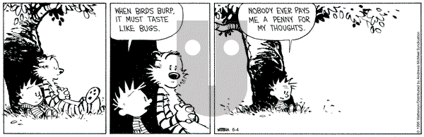 Calvin and Hobbes on Wednesday June 4, 2025 Comic Strip