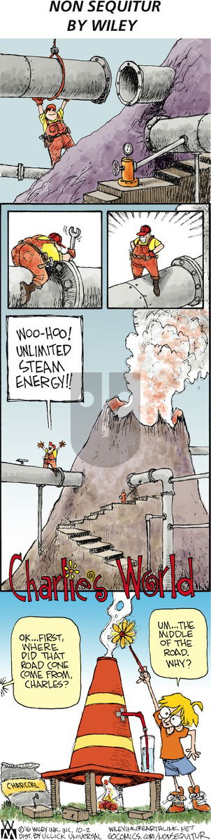 Non Sequitur on Sunday October 2, 2016 Comic Strip