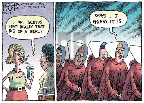Rob Rogers on Thursday September 24, 2020 Comic Strip