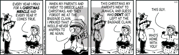 Cow and Boy Classics on Tuesday December 25, 2007 Comic Strip