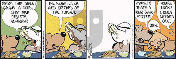 DeFlocked on Tuesday November 21, 2017 Comic Strip
