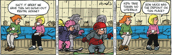 Cleats on Friday January 5, 2007 Comic Strip