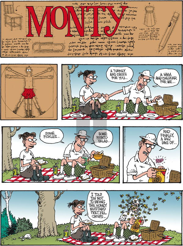 Monty - Sunday September 8, 2024 Comic Strip