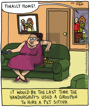 The Argyle Sweater on Thursday August 8, 2013 Comic Strip
