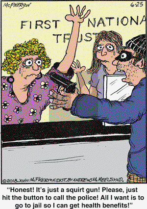 Close to Home on Monday June 25, 2018 Comic Strip