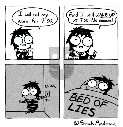 Sarah's Scribbles on Wednesday February 8, 2017 Comic Strip
