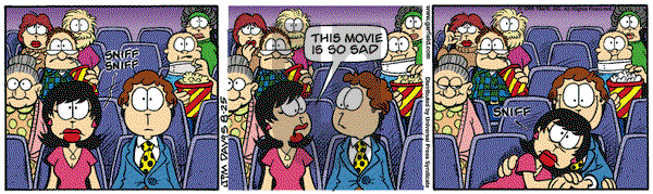 Garfield on Friday August 25, 2006 Comic Strip