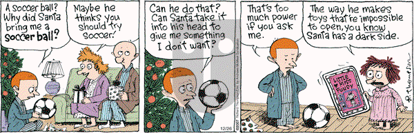 Cul de Sac on Tuesday December 26, 2017 Comic Strip