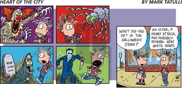 Heart of the City on Sunday October 21, 2018 Comic Strip
