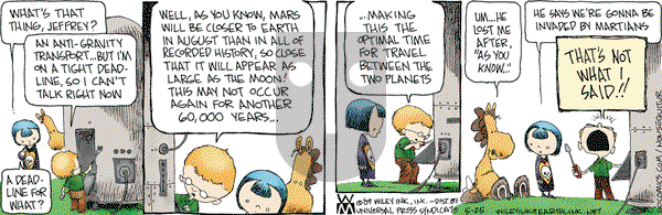 Non Sequitur on Monday May 25, 2009 Comic Strip