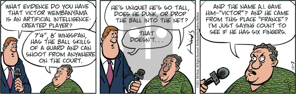Tank McNamara - Tuesday November 7, 2023 Comic Strip