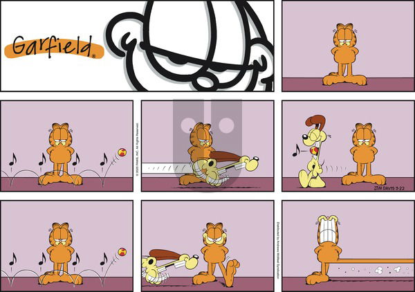Garfield on Sunday March 22, 2020 Comic Strip