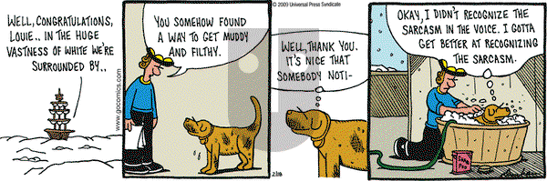 Overboard on Wednesday February 18, 2009 Comic Strip