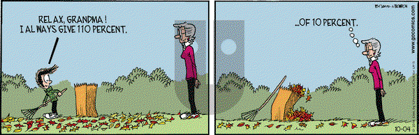 Grand Avenue on Saturday October 4, 2014 Comic Strip