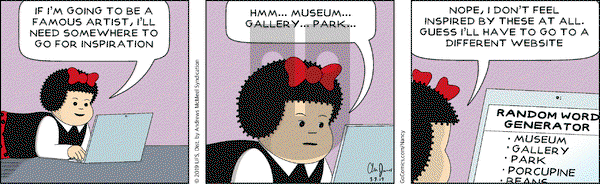 Nancy on Thursday March 7, 2019 Comic Strip